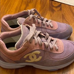 Chanel purple sneaker ( authentic)